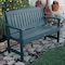 Highwood Usa 5ft Lehigh Garden Bench Outdoor Furniture for Patio, Backyard, Garden AD-BENW1-NBE - alternate 2